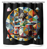 Octave Odyssey Shower Curtain